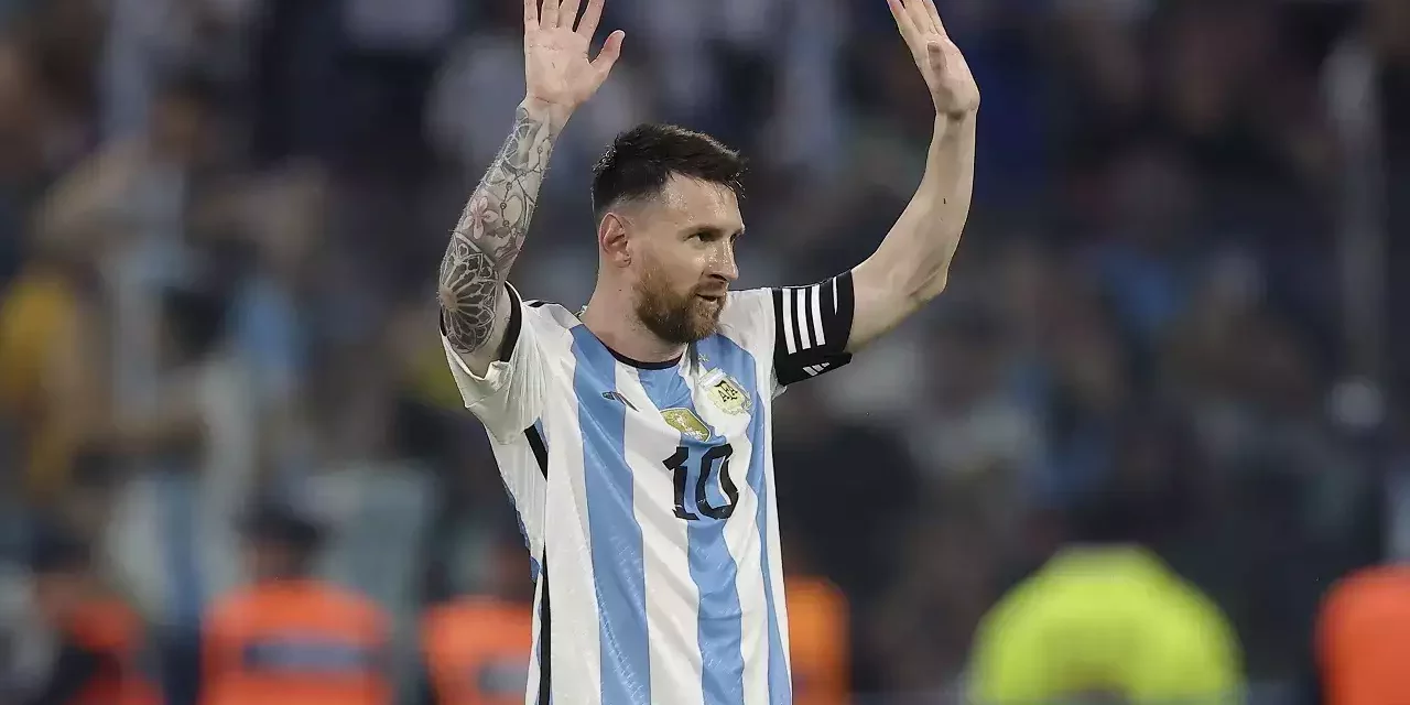 WATCH: Lionel Messi scores his 100th goal for Argentina, joins Cristiano Ronaldo in elite list<span class="wtr-time-wrap after-title"><span class="wtr-time-number">1</span> min read</span>