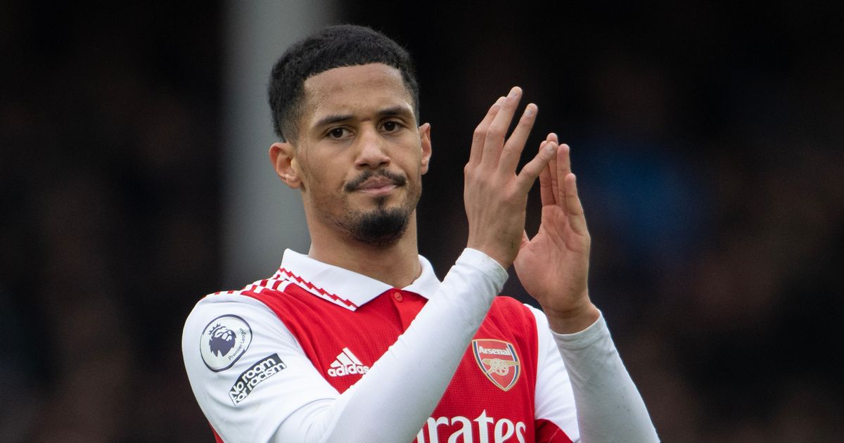 Blow To Arsenal’s Title Hopes: Mikel Arteta Unsure If William Saliba Will Play Again This Season<span class="wtr-time-wrap after-title"><span class="wtr-time-number">1</span> min read</span>