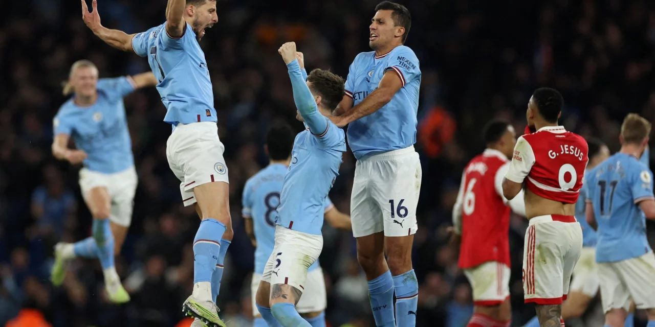 Man City Land Huge Title Race Blow With Emphatic 4-1 Win Over Arsenal<span class="wtr-time-wrap after-title"><span class="wtr-time-number">1</span> min read</span>