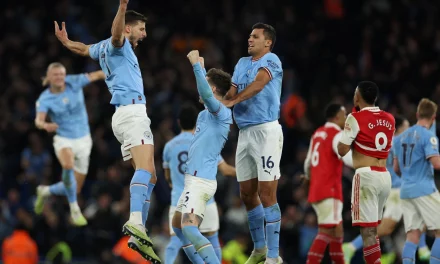 Man City Land Huge Title Race Blow With Emphatic 4-1 Win Over Arsenal