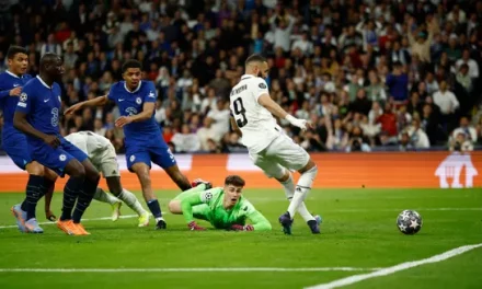 Ten-man Chelsea Lose First Leg To Real Madrid