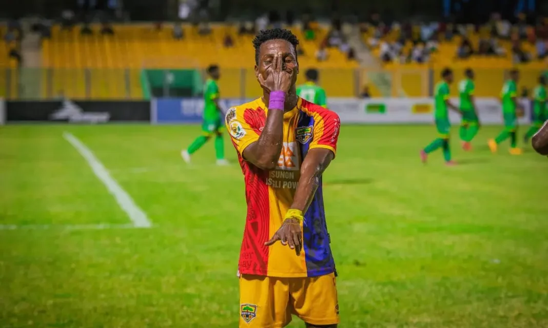 Hearts of Oak move to third with victory over Nsoatreman<span class="wtr-time-wrap after-title"><span class="wtr-time-number">1</span> min read</span>