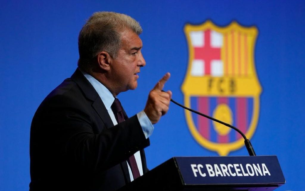 Laporta Fires Shot At Real Madrid Amid Negreira Case: “They Have Always Been Favoured”<span class="wtr-time-wrap after-title"><span class="wtr-time-number">2</span> min read</span>