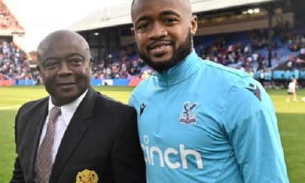 Proud Moment As Abedi Pele Watches ‘Ayew Brothers’ Clash In Final Game Of Premier League