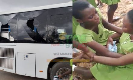 TVET Interco Suspended After Kwadaso M.T.I Destroyed St. Micheal Technical Institute School Bus, Injured One Student