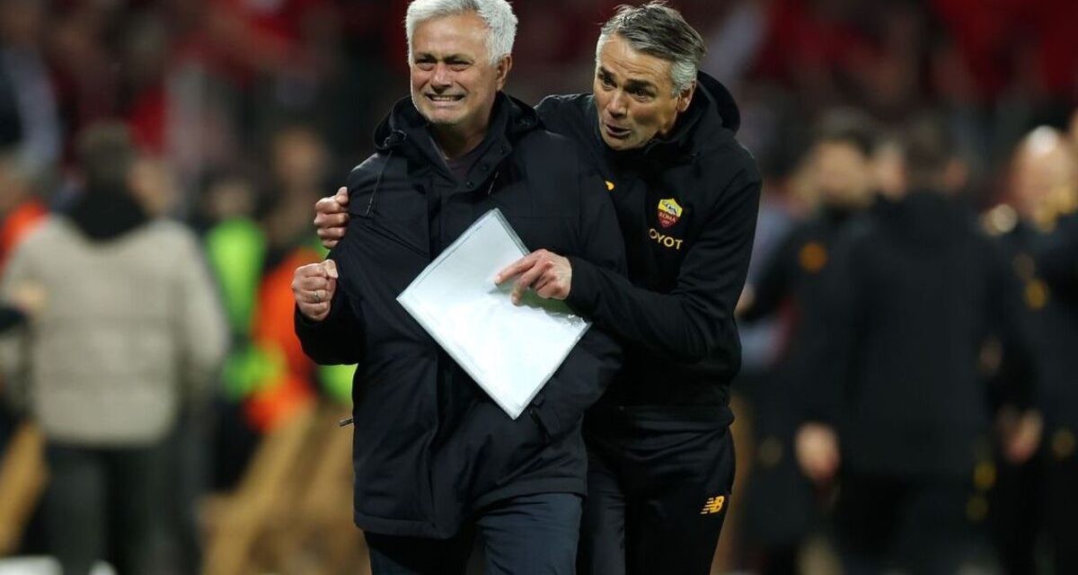 Jose Mourinho Reduced To Tears As Perfect Roma Record Sets Up Sevilla Europa League Final<span class="wtr-time-wrap after-title"><span class="wtr-time-number">3</span> min read</span>