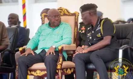 Akufo-Addo Thanks IGPs, Two CDSs And Controller-General Who Have Served During His Period