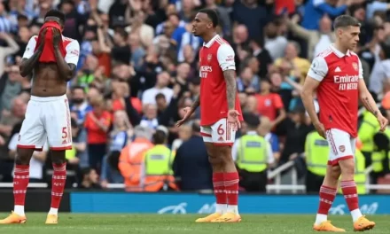 Arsenal Captain Odegaard: There’s ‘No Hope’ In Title Race After Loss To Brighton
