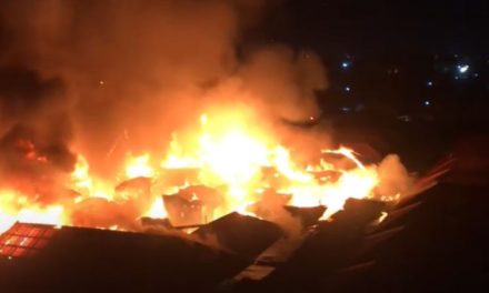 Fire Razes Down Shops At Madina Ritz Junction