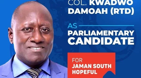 Col Damoah To Contest Jaman South NPP Parliamentary Primary<span class="wtr-time-wrap after-title"><span class="wtr-time-number">2</span> min read</span>