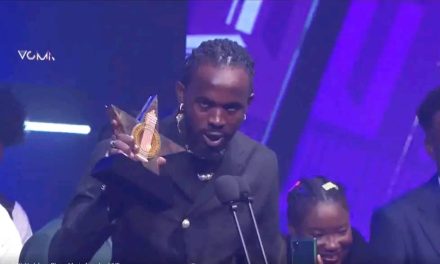 Black Sherif Wins Artiste of The Year At The 2023 VGMA