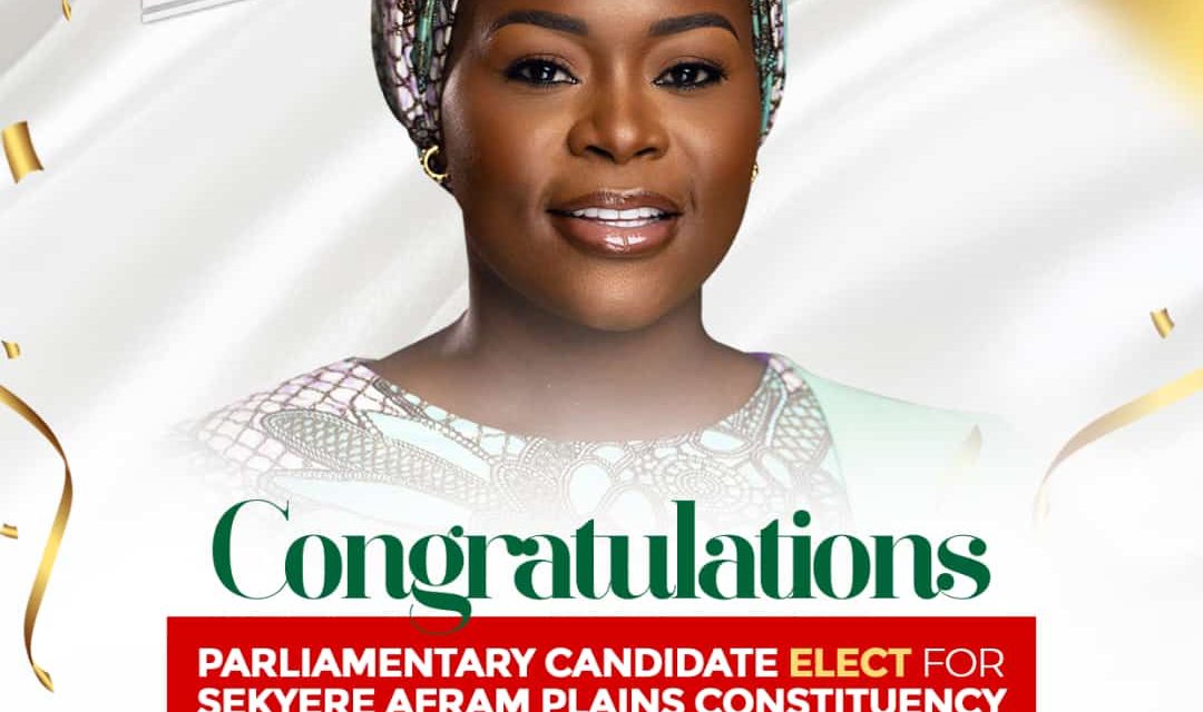 Sekyere Afram Plains: Hajia Afrah Nasira Unseats Incumbent MP<span class="wtr-time-wrap after-title"><span class="wtr-time-number">1</span> min read</span>