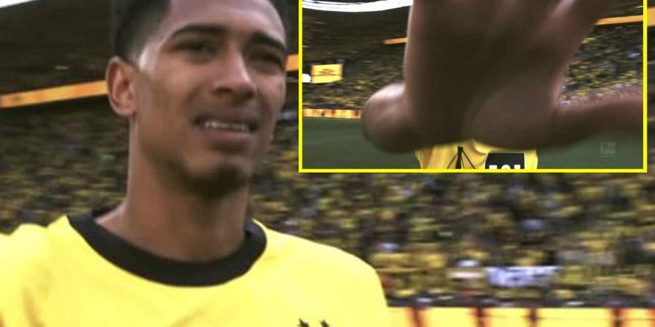 Jude Bellingham Pushes Camera Away In Tears As Borussia Dortmund Players Weep Over Bundesliga Title Collapse<span class="wtr-time-wrap after-title"><span class="wtr-time-number">1</span> min read</span>