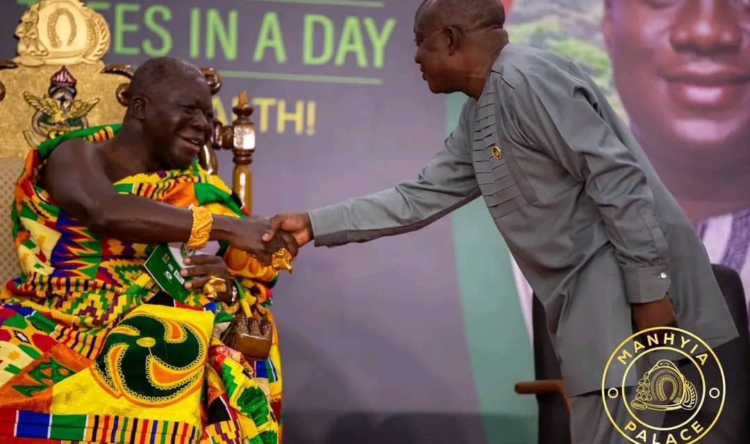 Asantehene Launches 2023 Green Ghana Day<span class="wtr-time-wrap after-title"><span class="wtr-time-number">3</span> min read</span>