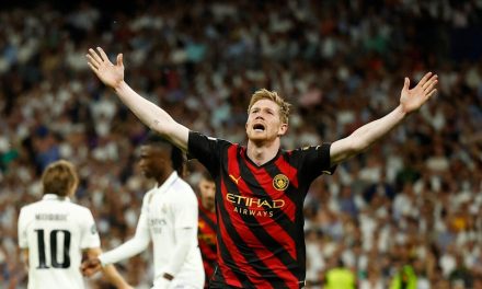 Kevin De Bruyne Strike Earns Man City 1-1 Draw At Real Madrid