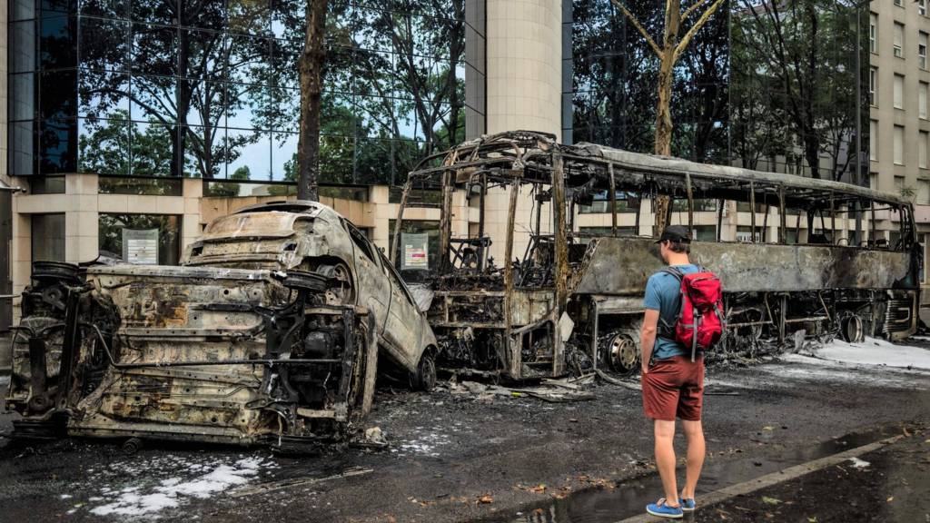 France Riots: Macron Tells Parents To Keep Kids Off Streets<span class="wtr-time-wrap after-title"><span class="wtr-time-number">1</span> min read</span>