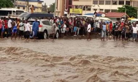 Parts Of Accra Flooded After Hours Of Heavy Rain