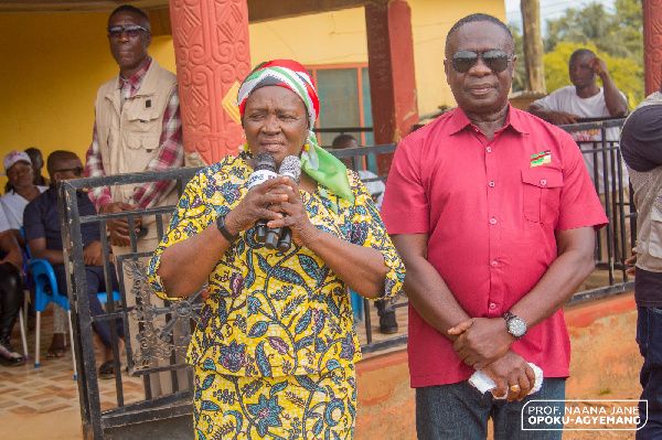 Prof Naana Opoku-Agyemang Campaigns For Gyakye Quayson In Assin North<span class="wtr-time-wrap after-title"><span class="wtr-time-number">1</span> min read</span>