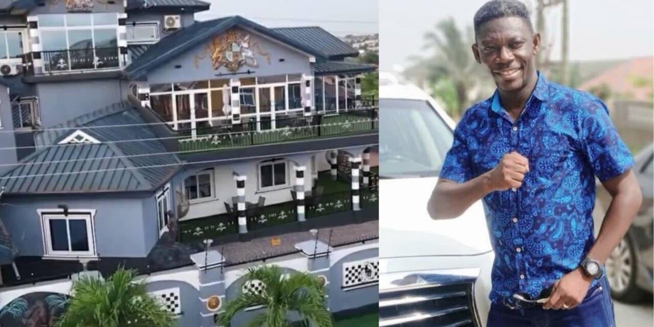 Agya Koo Showcases Mega Mansion To Celebrate Birthday<span class="wtr-time-wrap after-title"><span class="wtr-time-number">1</span> min read</span>