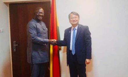 Bryan Acheampong Courts Korean Ambassador Over Africa Rice-Belt Project