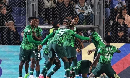 U-20 World Cup: Nigeria Hosts Defeat Hosts Argentina 2-0 To Qualify For Quarter-Final