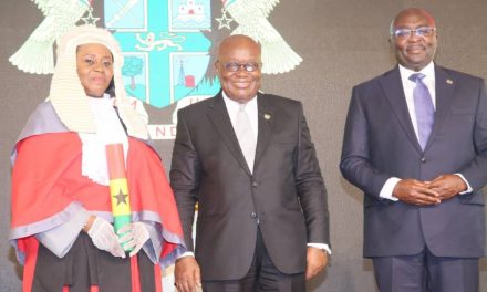 Let Your Tenure Be Marked By Modernization, Order And Rule Of Law – President Akufo-Addo To Chief Justice