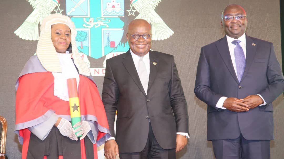 Let Your Tenure Be Marked By Modernization, Order And Rule Of Law – President Akufo-Addo To Chief Justice<span class="wtr-time-wrap after-title"><span class="wtr-time-number">6</span> min read</span>