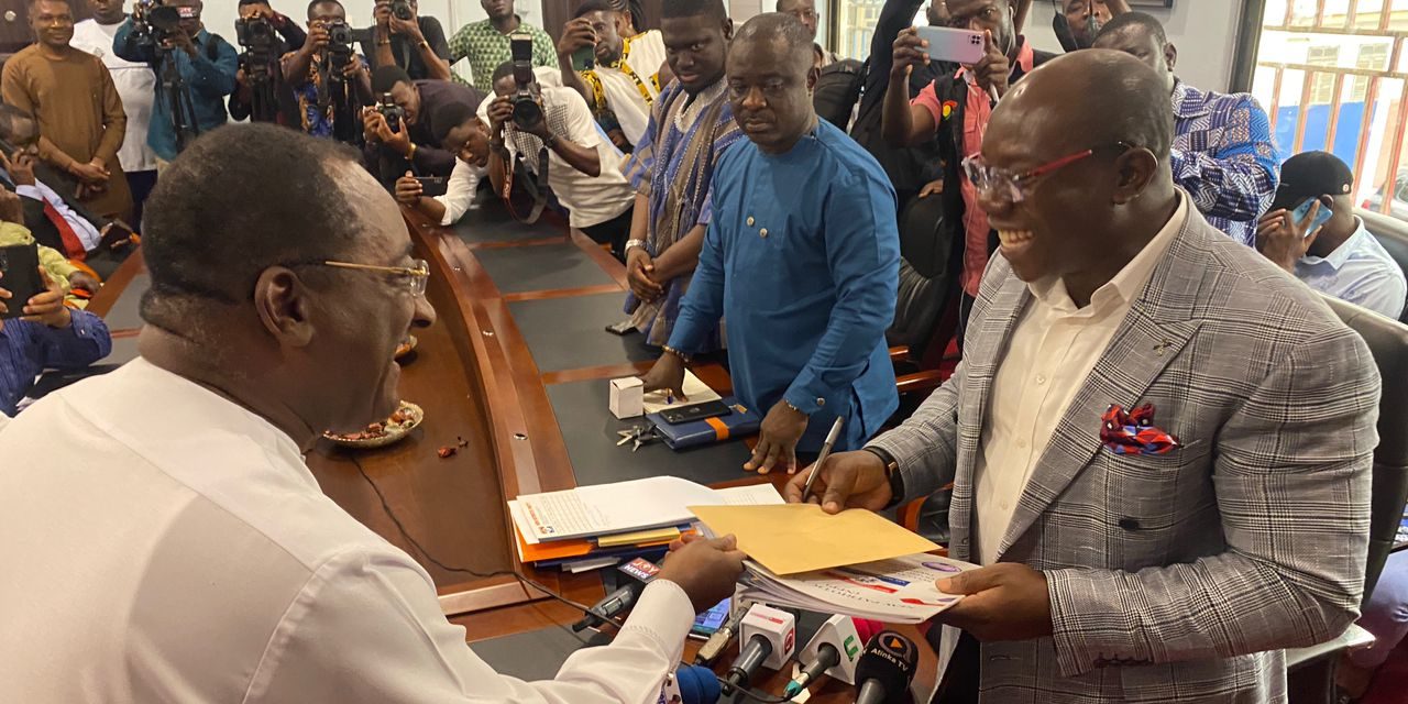 Afriyie Akoto, Boakye Agyarko File Nomination Forms To Contest NPP Presidential Primaries<span class="wtr-time-wrap after-title"><span class="wtr-time-number">3</span> min read</span>