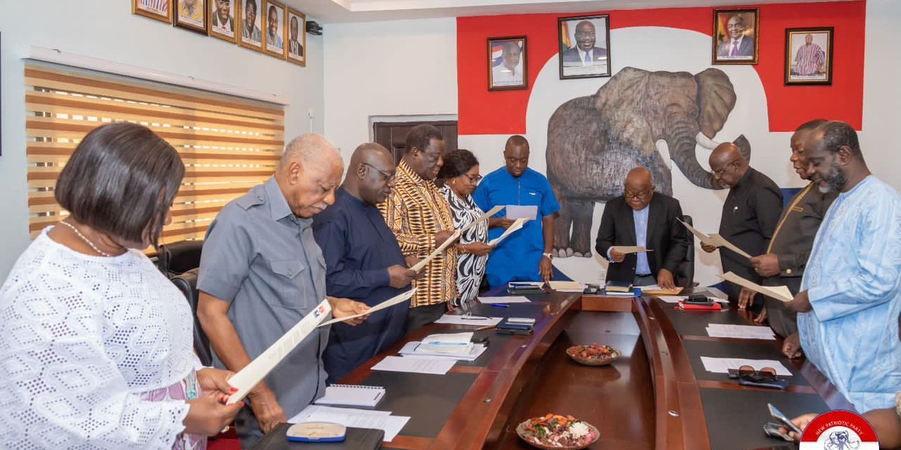 NPP INAUGURATES VETTING COMMITTEE FOR PRESIDENTIAL PRIMARY ELECTION<span class="wtr-time-wrap after-title"><span class="wtr-time-number">1</span> min read</span>