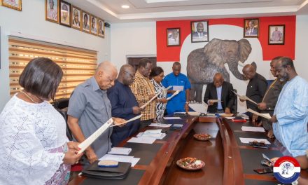 NPP INAUGURATES VETTING COMMITTEE FOR PRESIDENTIAL PRIMARY ELECTION