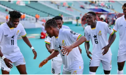 AFCON U23: Black Meteors Fight Off Late Scare To Beat Congo 3-2 In Group Opener