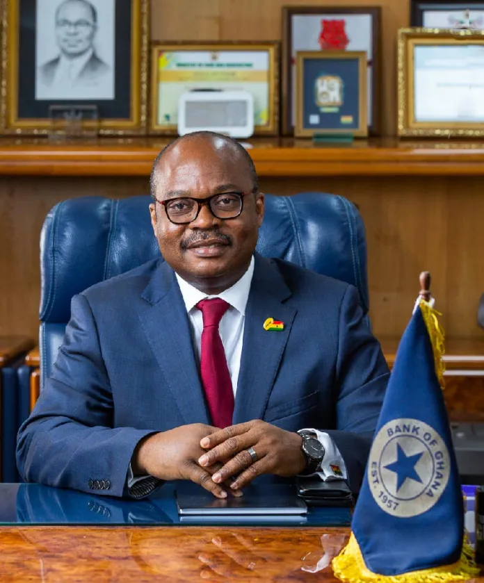 Governor of Bank of Ghana, Dr Ernest Addison