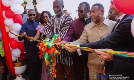 Jospong’s Tamale Wastewater Treatment Plant Inaugurated