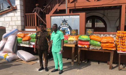 Obuasi Bitters CEO Donates To Obuasi Local Prisons