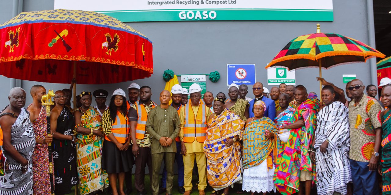Ahafo Regional Minister Commissions Goaso Integrated Recycling And Composting Plant<span class="wtr-time-wrap after-title"><span class="wtr-time-number">3</span> min read</span>