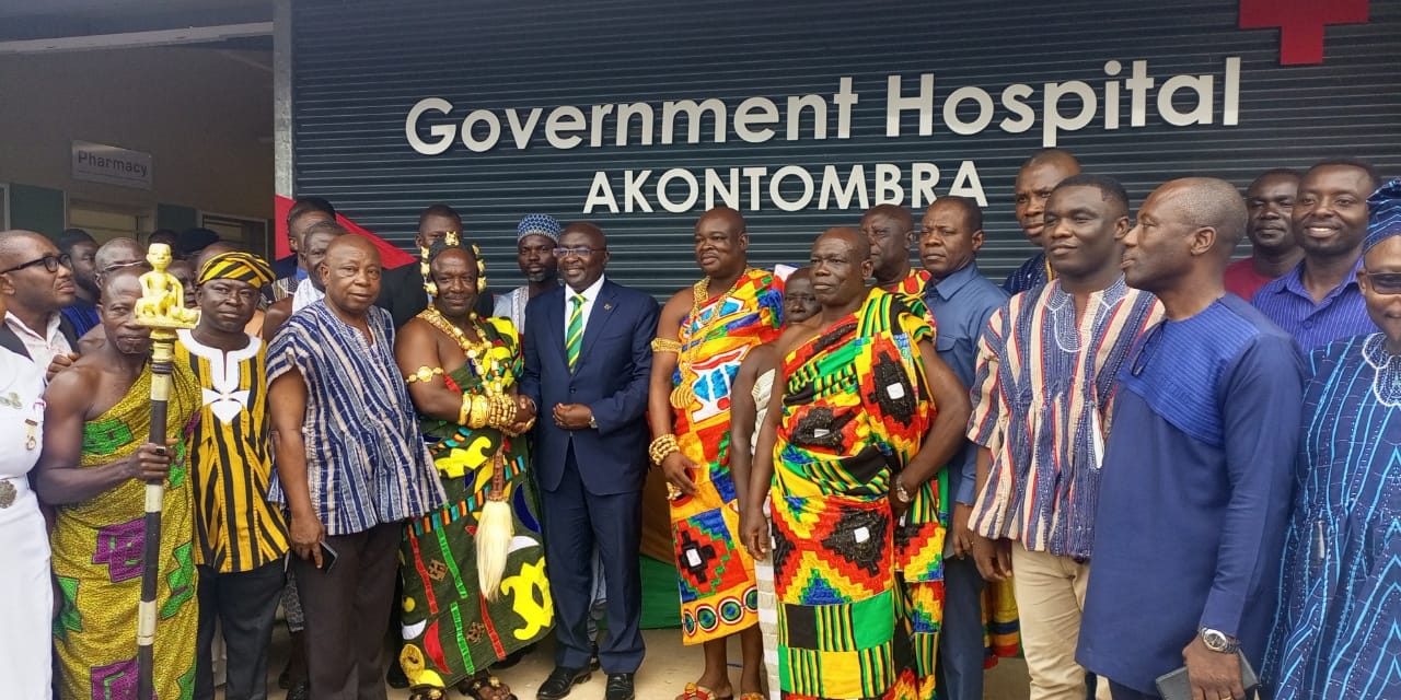 Bawumia Commissions New Hospital In Sehwi Akontombrah<span class="wtr-time-wrap after-title"><span class="wtr-time-number">3</span> min read</span>