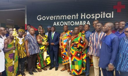 Bawumia Commissions New Hospital In Sehwi Akontombrah
