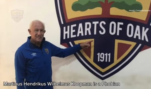 Hearts Of Oak Appoints Dutch Veteran Martin Koopman As New Coach<span class="wtr-time-wrap after-title"><span class="wtr-time-number">1</span> min read</span>