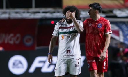 Marcelo: Tearful Fluminense Player Sent Off After Argentinos’ Luciano Sanchez Dislocates Knee
