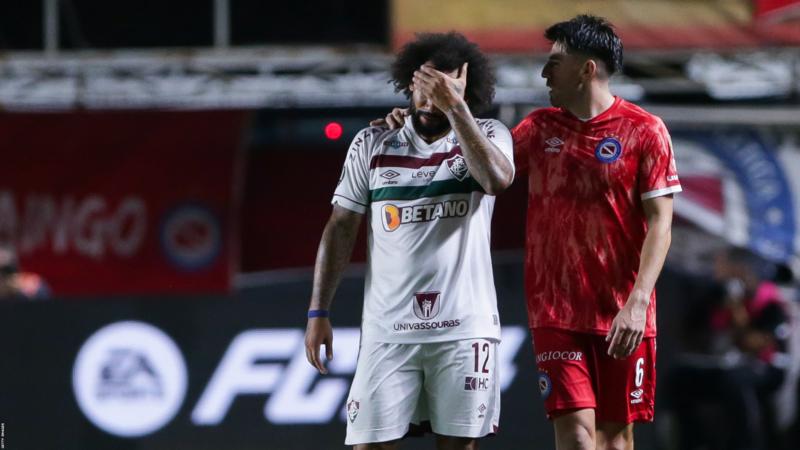 Marcelo: Tearful Fluminense Player Sent Off After Argentinos’ Luciano Sanchez Dislocates Knee<span class="wtr-time-wrap after-title"><span class="wtr-time-number">2</span> min read</span>