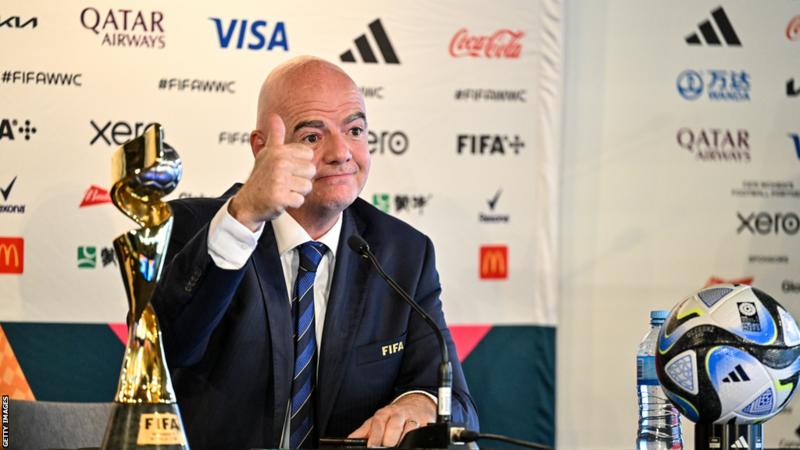 Women’s World Cup 2023: Fifa President Gianni Infantino On Battle For Equality<span class="wtr-time-wrap after-title"><span class="wtr-time-number">2</span> min read</span>
