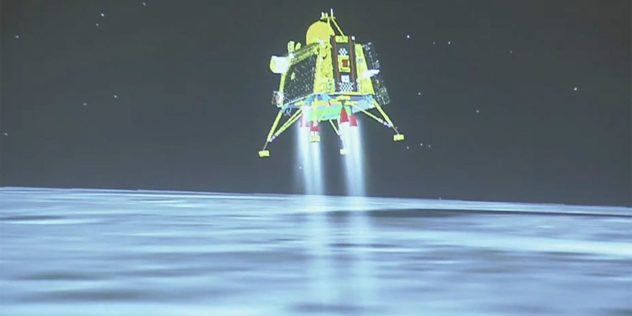 India On The Moon! Chandrayaan-3 Becomes 1st Probe To Land Near Lunar South Pole<span class="wtr-time-wrap after-title"><span class="wtr-time-number">3</span> min read</span>