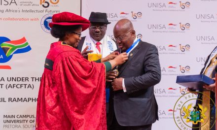Africa Bar Association Confers Medal Of Merit In Leadership Award On President Akufo-Addo