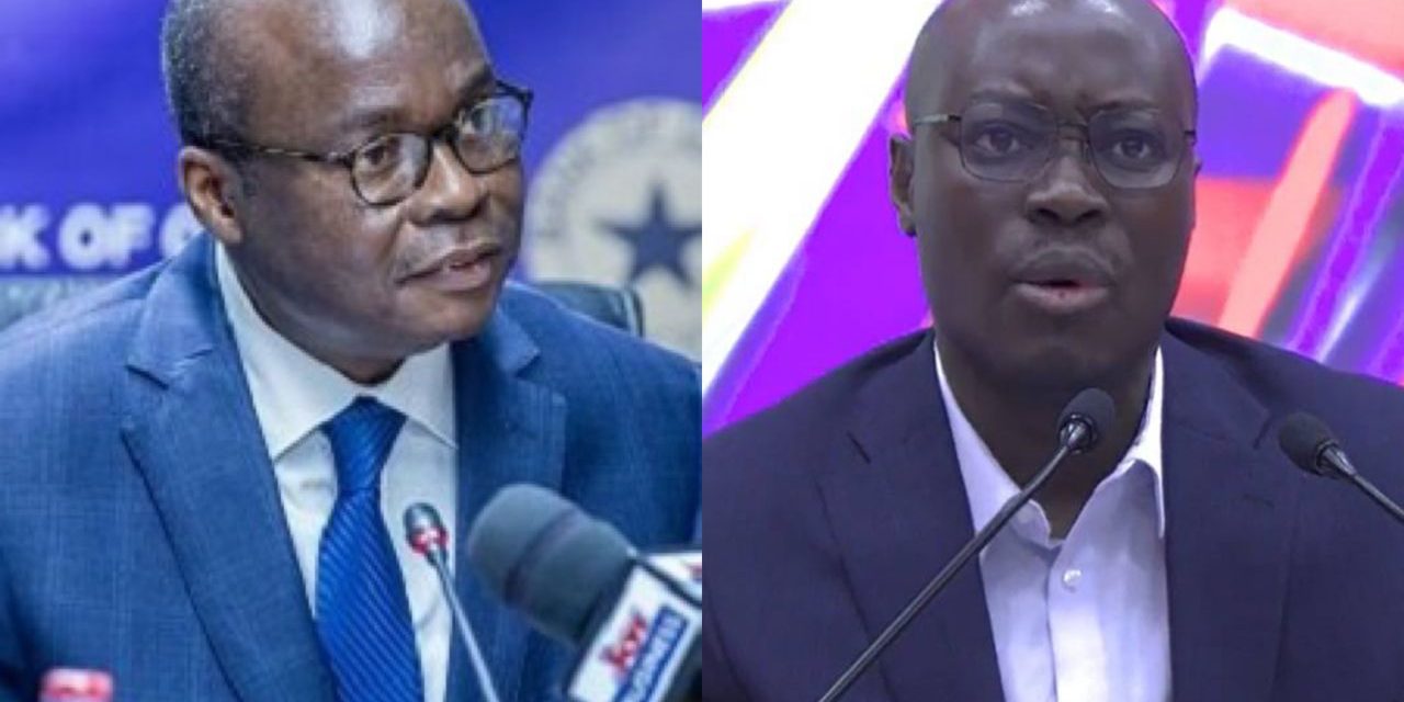Your Justification Proves You Mishandled BoG, Resign – Ato Forson To Central Bank Governor<span class="wtr-time-wrap after-title"><span class="wtr-time-number">2</span> min read</span>