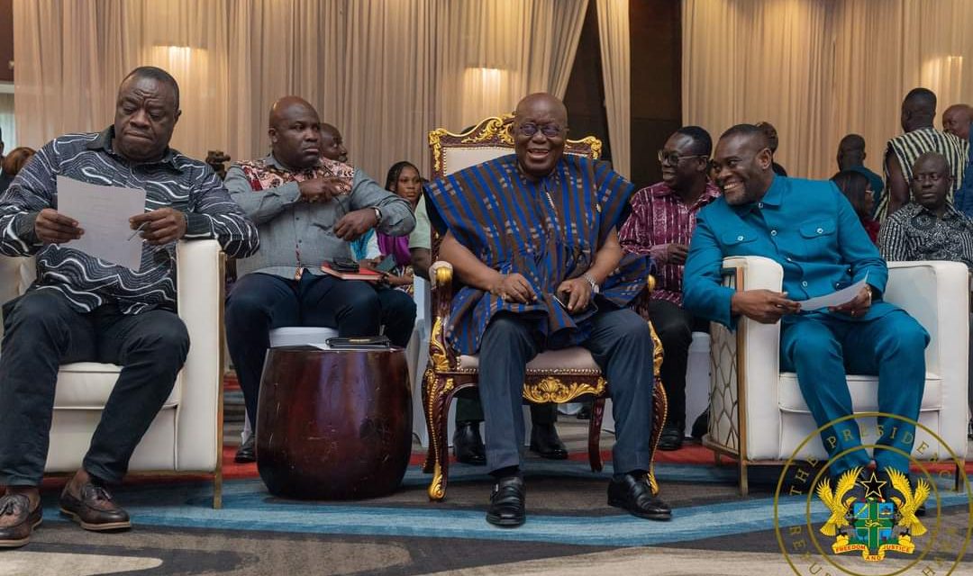 Akufo-Addo: GHc 2.5 Million Earmarked For 30 Winners Of 2023 Presidential Pitch<span class="wtr-time-wrap after-title"><span class="wtr-time-number">5</span> min read</span>