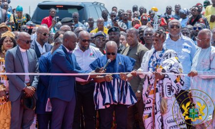President Akufo-Addo Commissions Africa’s Biggest Salt Mine Operated By McDan Group