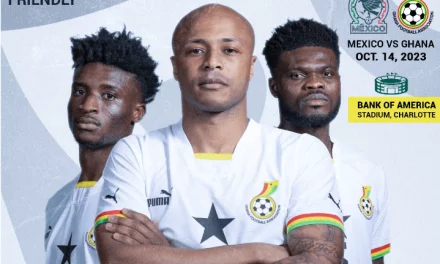 Ghana To Face Mexico At Bank Of America Stadium In U.S.