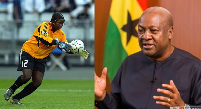 Ex-Black Queens Goalkeeper Receives Two-Bedroom House Paid for by Mahama<span class="wtr-time-wrap after-title"><span class="wtr-time-number">2</span> min read</span>