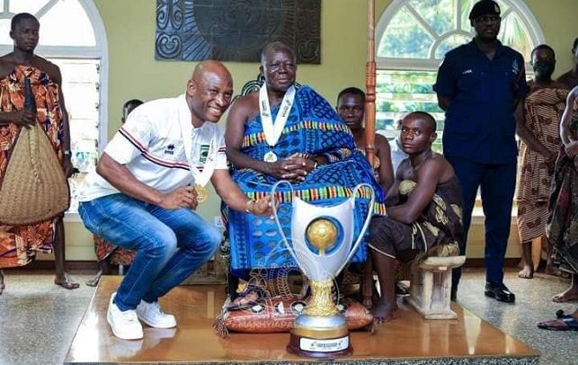 Otumfuo Advises Kotoko… Not To Focus On Trophies<span class="wtr-time-wrap after-title"><span class="wtr-time-number">1</span> min read</span>