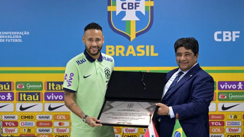 Brazil’s Neymar Overtakes Pele Goals Record In Win Over Bolivia<span class="wtr-time-wrap after-title"><span class="wtr-time-number">1</span> min read</span>
